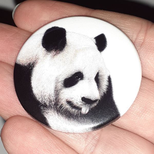 Jessy Megan badge portrait animal Panda main
