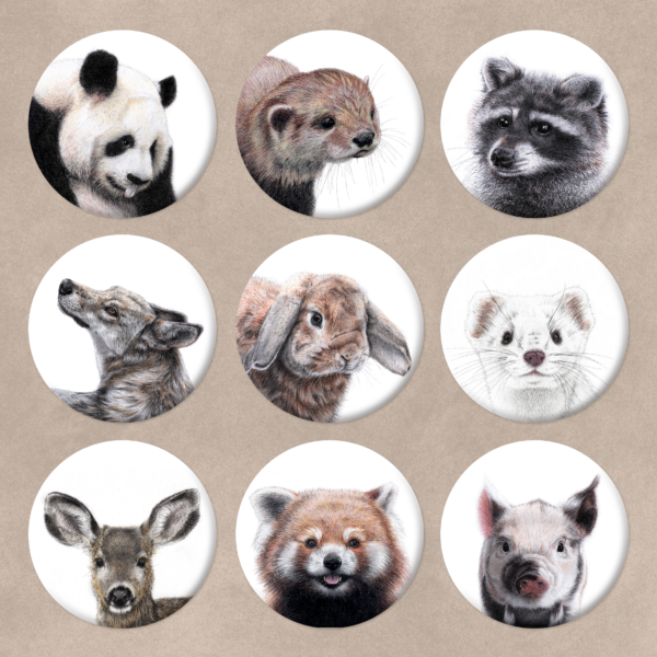 Badges animaux