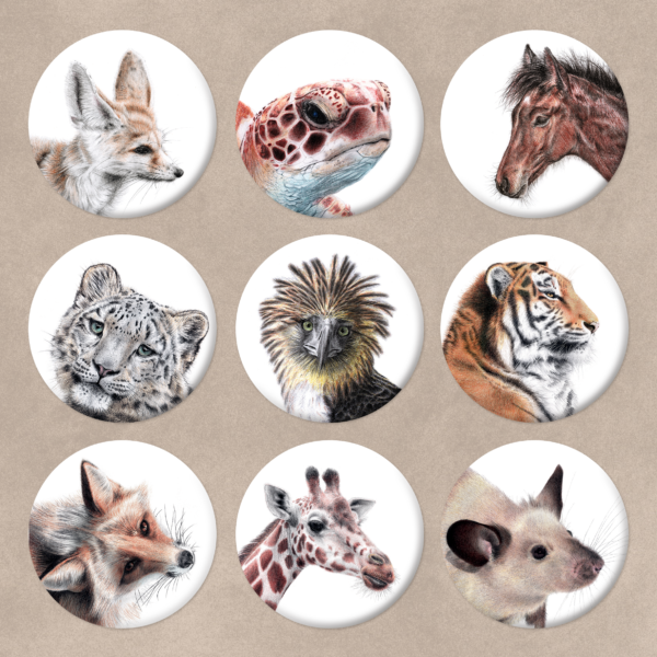 Badges animaux