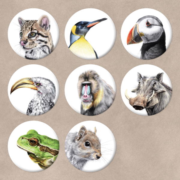 Badges animaux