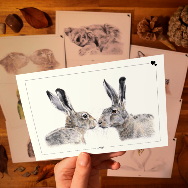 Calendrier réutilisable Love carte